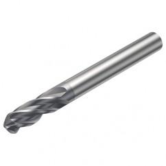 1B240-1270-XA 1630 12.7mm 4 FL Ballnose w/Cylindrical Shank - Eagle Tool & Supply