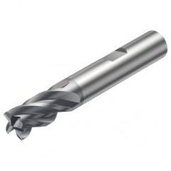 1P222-0400-XB 1630 4mm FL Straight Center Cut w/Weldon Shank - Eagle Tool & Supply