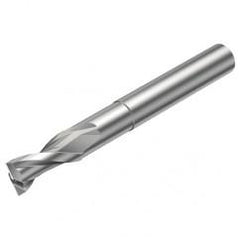 2P120-0600-NC H10F 6mm FL Straight Center Cut w/Cylindrical with Neck Shank - Eagle Tool & Supply
