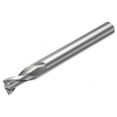 2P123-1600-NG H10F 16mm 2 FL Straight Center Cut w/Reduced Cylindrical .3mm/.012 smaller than Cutting Diameter Shank - Eagle Tool & Supply