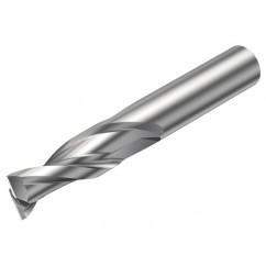 2P232-0300-NA H10F 3mm FL Straight Center Cut w/Cylindrical Shank - Eagle Tool & Supply