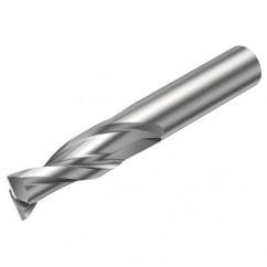 2P232-0800-NA H10F 8mm FL Straight Center Cut w/Cylindrical Shank - Eagle Tool & Supply