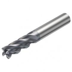 2P340-0400-PA 1630 4mm FL Straight Center Cut w/Cylindrical Shank - Eagle Tool & Supply