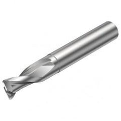 2S220-0500-050-NC H10F 5mm FL Straight Corner Radius Center Cut w/Cylindrical with Neck Shank - Eagle Tool & Supply