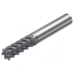 R215.24-04050BAC11H 1610 4mm 4 FL Solid Carbide End Mill - Corner Radius w/Cylindrical Shank - Eagle Tool & Supply