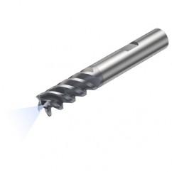 R215.34C16050-BC32P 1640 16mm 4 FL Solid Carbide End Mill - Corner Radius w/Weldon Shank - Eagle Tool & Supply