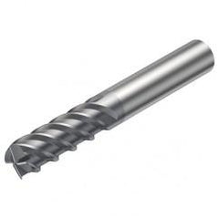 R215.H4-04050BAC01H 1610 4mm 4 FL Solid Carbide high feed End Mill w/Cylindrical Shank - Eagle Tool & Supply