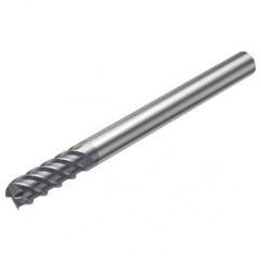 R215.H4-08050CAK02P 1620 8mm 4 FL Solid Carbide high feed End Mill w/Cylindrical Shank - Eagle Tool & Supply