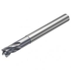 R216.24-10030BAJ10G 1610 10mm 4 FL Solid Carbide End Mill - Corner Radius w/Cylindrical Shank - Eagle Tool & Supply