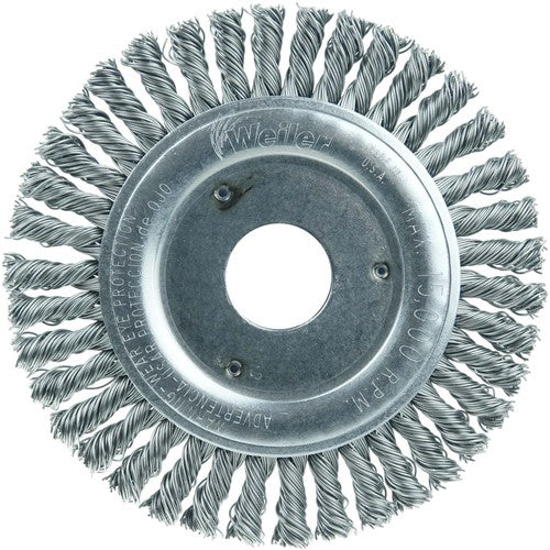 4 1/2″ × 7/8″-0.020″ Wire Size - Roughneck Stringer Bead Weld Cleaning Brush - Eagle Tool & Supply