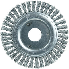 4 1/2″ × 7/8″-0.020″ Wire Size - Roughneck Stringer Bead Weld Cleaning Brush - Eagle Tool & Supply