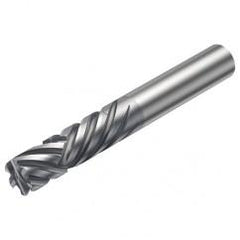 2P460-0635-NA 1630 6.35mm 6 FL Straight Center Cut w/Cylindrical Shank - Eagle Tool & Supply