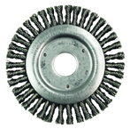 4-1/2 x 7/8" - .020 Wire Size - Stainless Roughneck Stringer Bead Weld Cleaning Brush - Eagle Tool & Supply