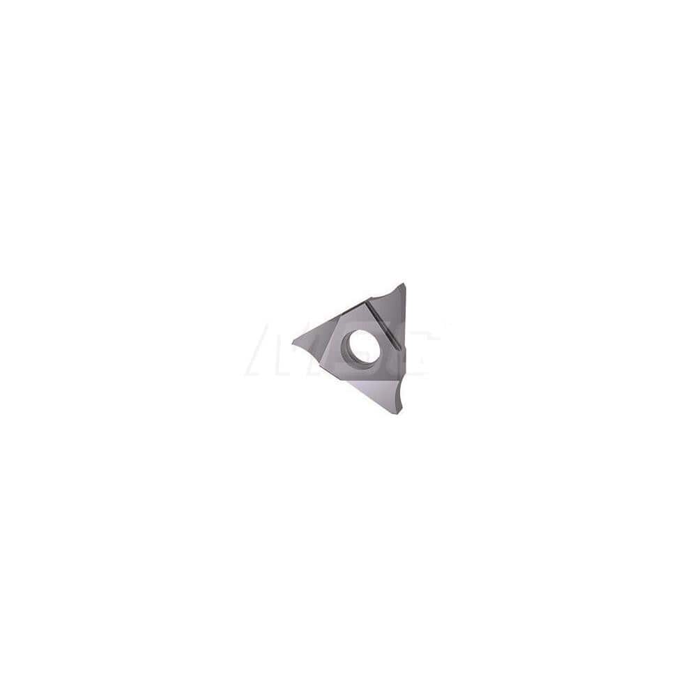 Grooving Insert: BA, Solid Carbide TiCN Finish, Neutral, 2.5 mm Cutting Width, 5 mm Max Depth, Series 25606
