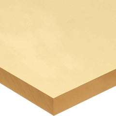 USA Sealing - 12" x 12" x 3/16" Amber Polyurethane Sheet - Eagle Tool & Supply