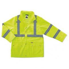 8365 L LIME RAIN JACKET - Eagle Tool & Supply