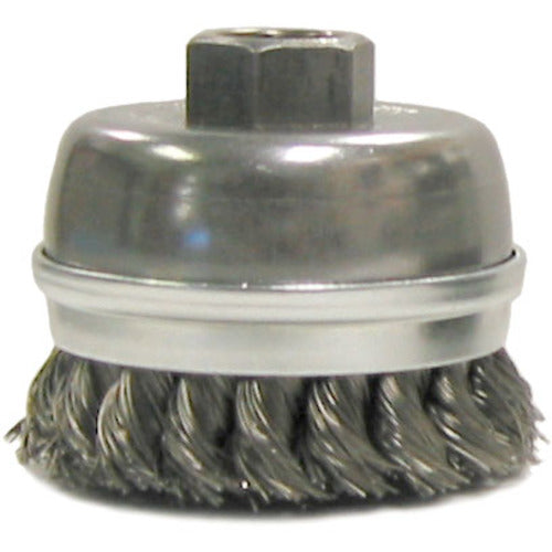2-3/4″ Diameter - Banded Knot Steel Wire Cup Wheel - Eagle Tool & Supply