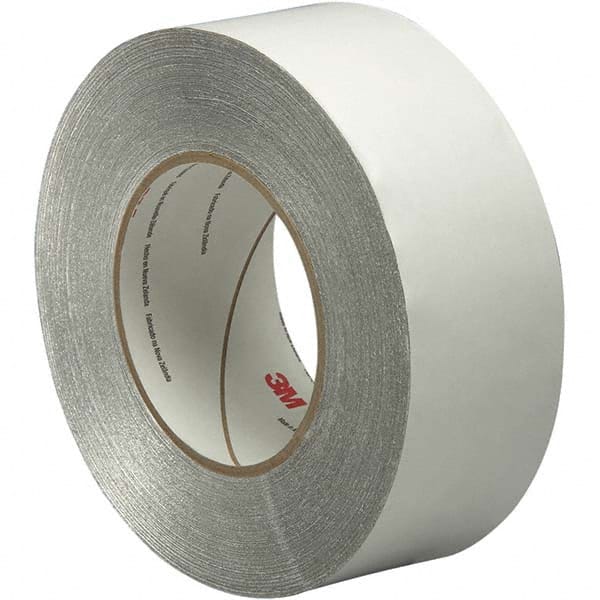 3M - 60 Yd x 1" x 4.6 mil Silver Aluminum Foil Tape - Eagle Tool & Supply
