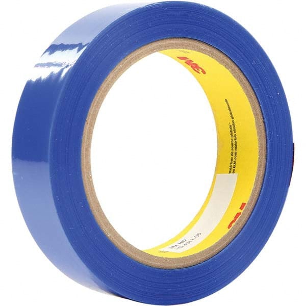 3M - 72 Yd x 2" Blue Polyester Film Tape - Eagle Tool & Supply