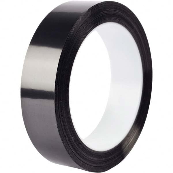 3M - 72 Yd x 1-1/2" Black Polyester Film Tape - Eagle Tool & Supply