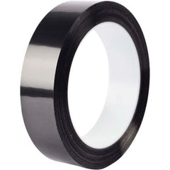 3M - 72 Yd x 1-1/2" Black Polyester Film Tape - Eagle Tool & Supply