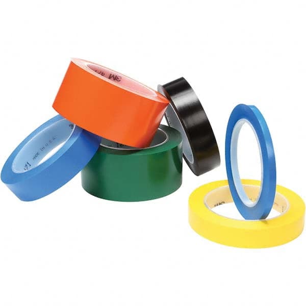 3M - 36 Yd x 48" Red Vinyl Film Tape - Eagle Tool & Supply