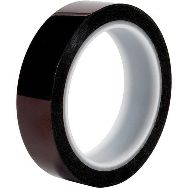 3M - 36 Yd x 4" Amber Polyimide Film Tape - Eagle Tool & Supply