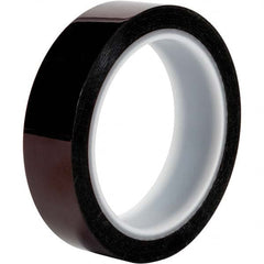 3M - 36 Yd x 4" Amber Polyimide Film Tape - Eagle Tool & Supply