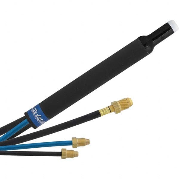 PRO-SOURCE - 500 Amp 25' Rubber Outfit 18P Water Cooled TIG Welding Torch Kit - Eagle Tool & Supply