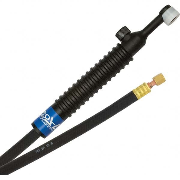 PRO-SOURCE - 80 Amp 25' Rubber Outfit 24VN Air Cooled TIG Welding Torch Kit - Eagle Tool & Supply