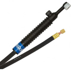 PRO-SOURCE - 80 Amp 12-1/2' Rubber Outfit 24VN Air Cooled TIG Welding Torch Kit - Eagle Tool & Supply