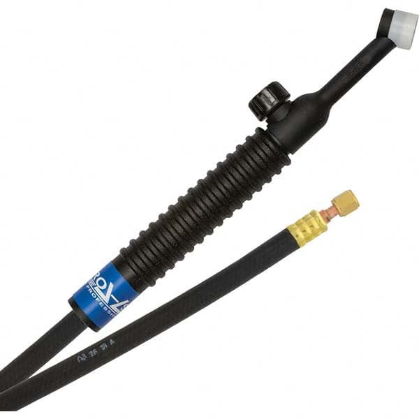 PRO-SOURCE - 80 Amp 12-1/2' Rubber Outfit 24V Air Cooled TIG Welding Torch Kit - Eagle Tool & Supply