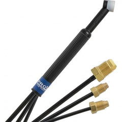 PRO-SOURCE - 180 Amp 25' Rubber Outfit 24W Water Cooled TIG Welding Torch Kit - Eagle Tool & Supply