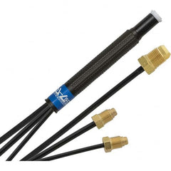 PRO-SOURCE - 250 Amp 12-1/2' Rubber Outfit 20P Water Cooled TIG Welding Torch Kit - Eagle Tool & Supply