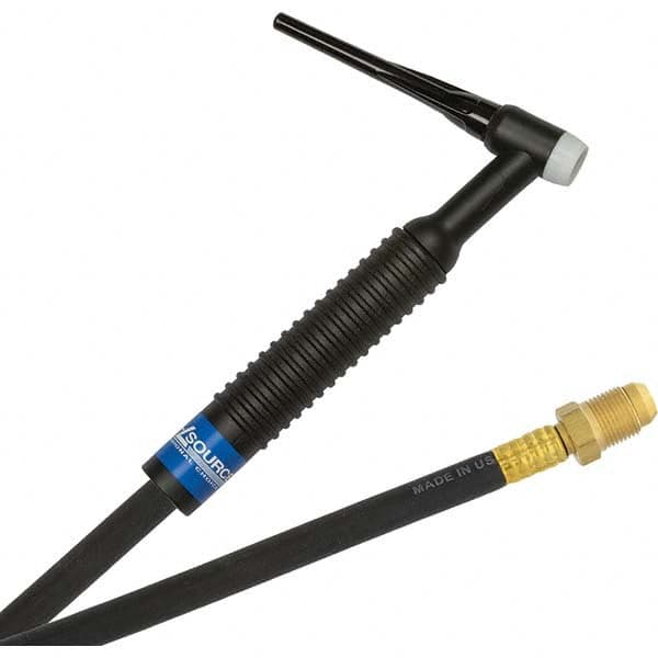PRO-SOURCE - 200 Amp 25' Rubber Outfit 26F Air Cooled TIG Welding Torch Kit - Eagle Tool & Supply