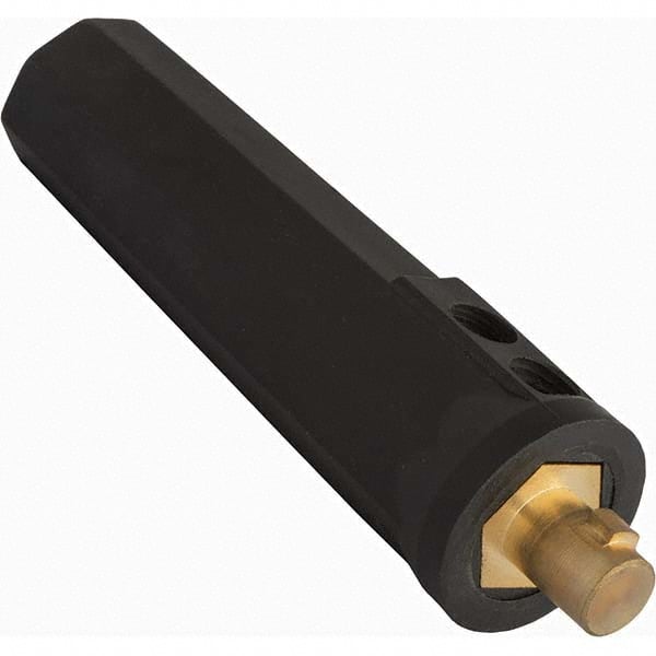 PRO-SOURCE - TIG Torch Parts & Accessories Type: Dinse Plug Length (Inch): 4.456 - Eagle Tool & Supply