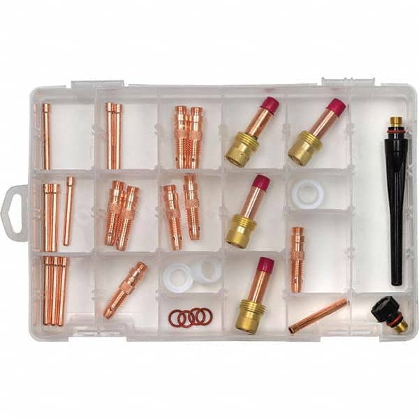 PRO-SOURCE - TIG Torch Parts & Accessories Type: Accessory Kit Length (Inch): 10-1/2 - Eagle Tool & Supply