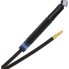 PRO-SOURCE - 80 Amp 25' Rubber Outfit 24FMT Air Cooled TIG Welding Torch Kit - Eagle Tool & Supply