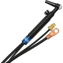 PRO-SOURCE - 125 Amp 12-1/2' Rubber Outfit 9V Air Cooled TIG Welding Torch Kit - Eagle Tool & Supply