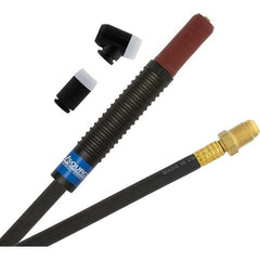 PRO-SOURCE - 200 Amp 12-1/2' Rubber Outfit 200M Air Cooled TIG Welding Torch Kit - Eagle Tool & Supply