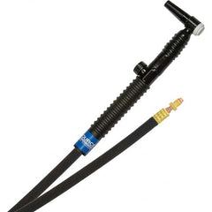 PRO-SOURCE - 125 Amp 12-1/2' Rubber Outfit 9FVMT Air Cooled TIG Welding Torch Kit - Eagle Tool & Supply