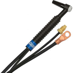 PRO-SOURCE - 125 Amp 12-1/2' Rubber Outfit 9F Air Cooled TIG Welding Torch Kit - Eagle Tool & Supply