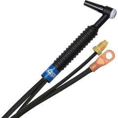 PRO-SOURCE - 125 Amp 12-1/2' Rubber Outfit 9 Air Cooled TIG Welding Torch Kit - Eagle Tool & Supply
