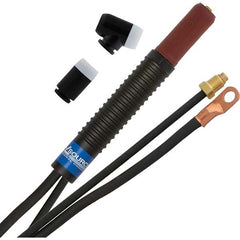 PRO-SOURCE - 200 Amp 12-1/2' Rubber Outfit 200M Air Cooled TIG Welding Torch Kit - Eagle Tool & Supply