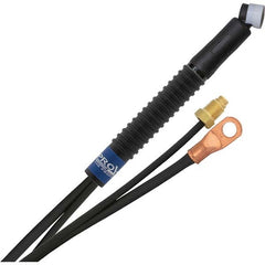 PRO-SOURCE - 80 Amp 12-1/2' Rubber Outfit 24FMT Air Cooled TIG Welding Torch Kit - Eagle Tool & Supply