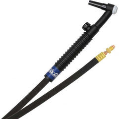 PRO-SOURCE - 125 Amp 25' Rubber Outfit 9FV Air Cooled TIG Welding Torch Kit - Eagle Tool & Supply