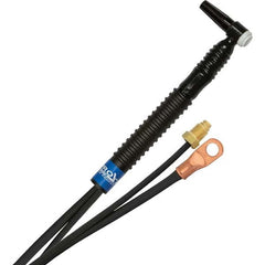 PRO-SOURCE - 125 Amp 12-1/2' Rubber Outfit 9FMT Air Cooled TIG Welding Torch Kit - Eagle Tool & Supply