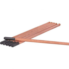 PRO-SOURCE - Arc Welding Rods & Electrodes Type: DC Copperclad Pointed Electrodes Diameter: 1/4 (Inch) - Eagle Tool & Supply