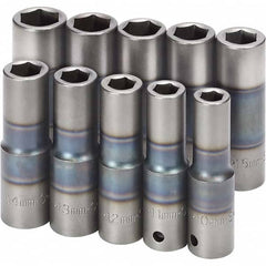 SK - Socket Sets Measurement Type: Metric Drive Size: 1/2 - Eagle Tool & Supply