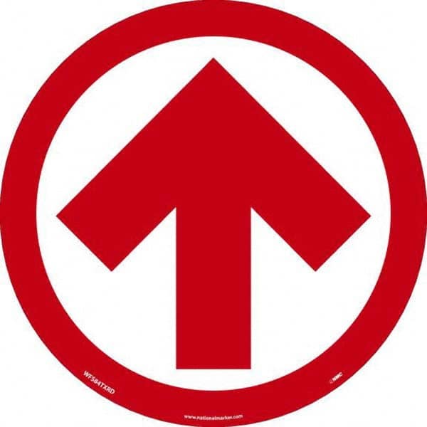 NMC - "Blank" Adhesive-Backed Floor Sign - Eagle Tool & Supply